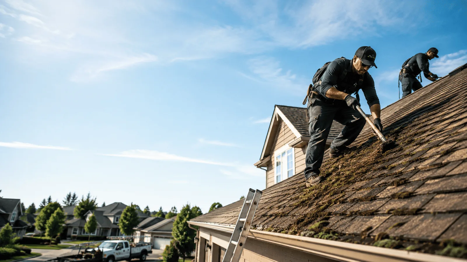 Roof Moss Removal in Greenfield, WI near me